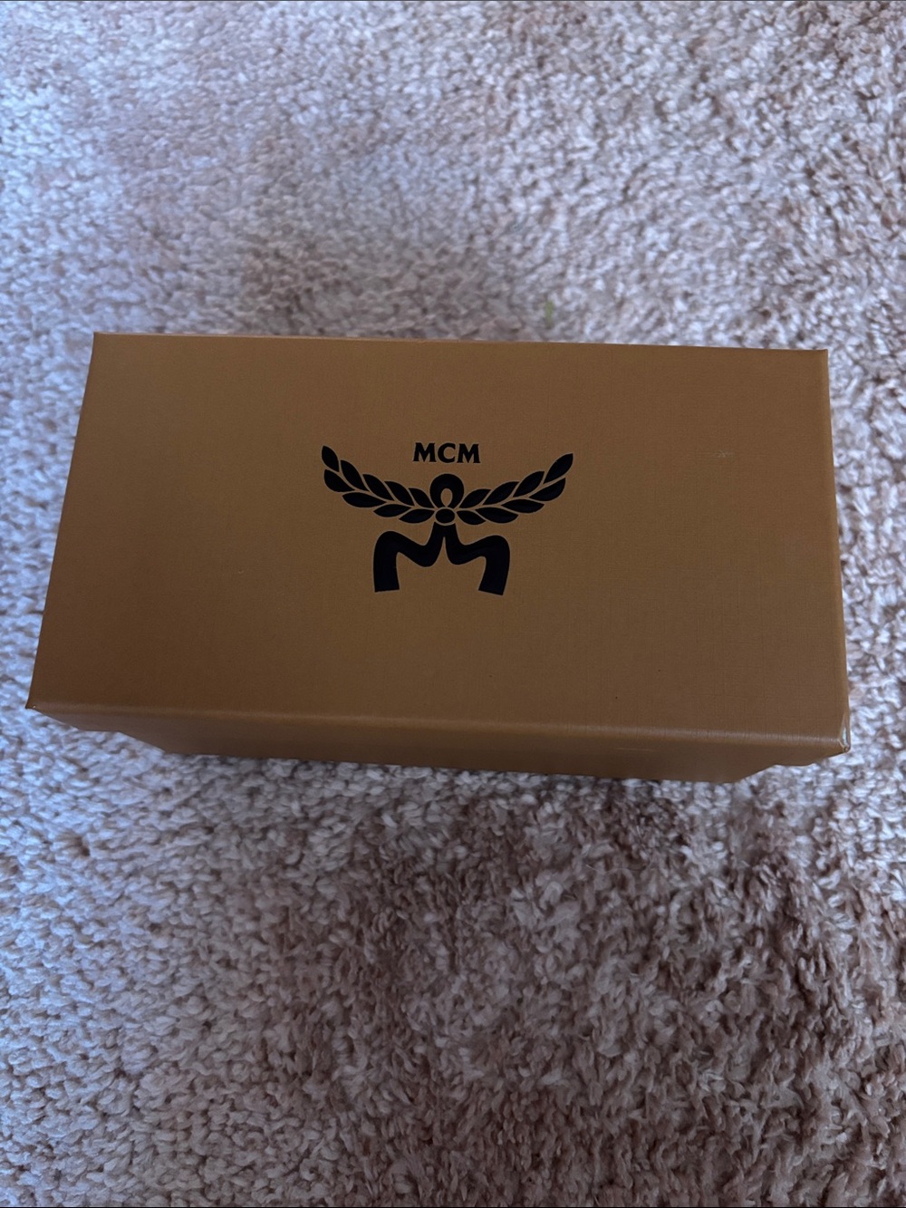 New Mcm cognac sunglasses box
